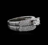 14KT White Gold 1.27 ctw Diamond Ring