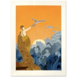 Wings of Victory by Erte (1892-1990)