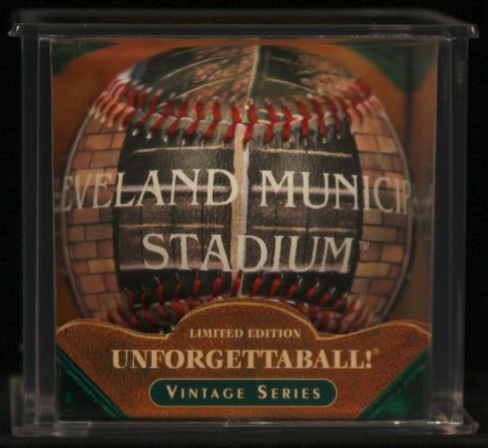 Unforgettaball! "Cleveland Municipal" Collectable Baseball