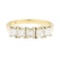 1.05 ctw Diamond Ring - 14KT White And Yellow Gold