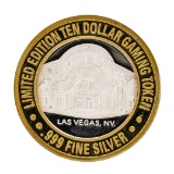 .999 Silver Golden Nugget Las Vegas $10 Casino Limited Edition Gaming Token