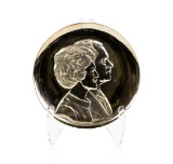 President and First Lady Nixon Art Sculpture Plate 999/1000