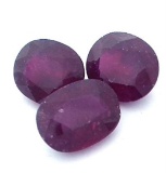 20.39 ctw Oval Mixed Ruby Parcel