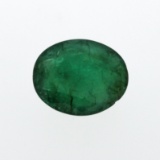 7.13 ct. One Oval Cut Natural Emerald