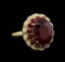 14KT Yellow Gold 10.13 ctw Ruby and Diamond Ring