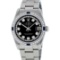 Rolex Stainless Steel VVS Diamond and Sapphire DateJust Midsize Watch
