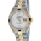 Rolex Two-Tone MOP Diamond and Sapphire DateJust Ladies Watch