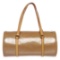 Louis Vuitton Beige Vernis Leather Bedford Barrel Bag