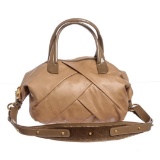 Marc by Marc Jacobs Tan Leather Satchel Handbag