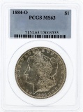 1884-O PCGS MS63 Morgan Silver Dollar