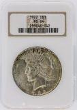 1922 NGC MS64 Peace Silver Dollar