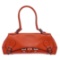 Tanner Krolle Orange Leather Shoulder Bag