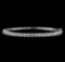 14KT White Gold 2.93 ctw Diamond Bracelet