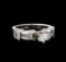 18KT White Gold 0.95 ctw Diamond Ring