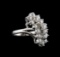 1.95 ctw Diamond Ring - 14KT White Gold