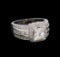 2.98 ctw Diamond Ring - 14KT White Gold