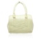 Nancy Gonzalez Yellow Crocodile Top Handle Handbag