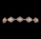 5.00 ctw Diamond Bracelet - 14KT Rose Gold