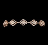 5.00 ctw Diamond Bracelet - 14KT Rose Gold