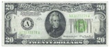 1934 $20 Federal Reserve Note - Boston