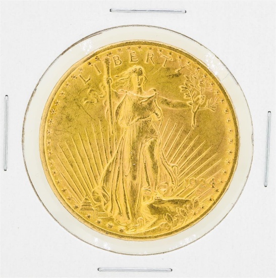 1924 $20 Saint Gauden's Double Eagle Gold Coin