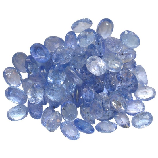 12.73 ctw Oval Mixed Tanzanite Parcel