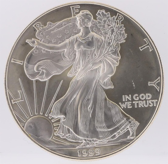 1999 American Silver Eagle Dollar Coin