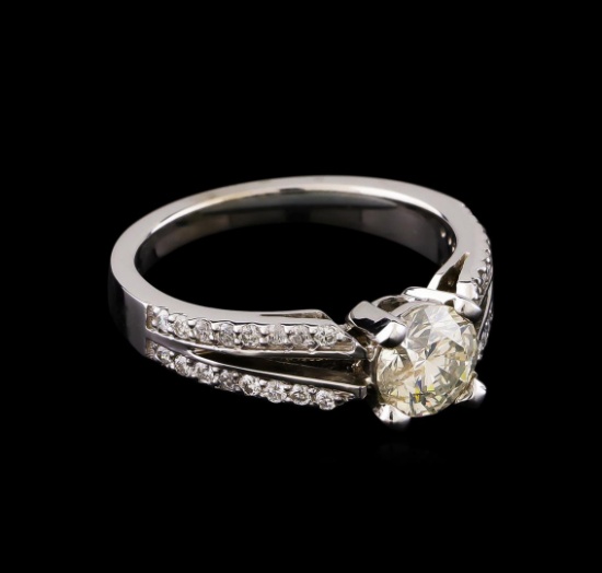 1.34 ctw Diamond Ring - 14KT White Gold