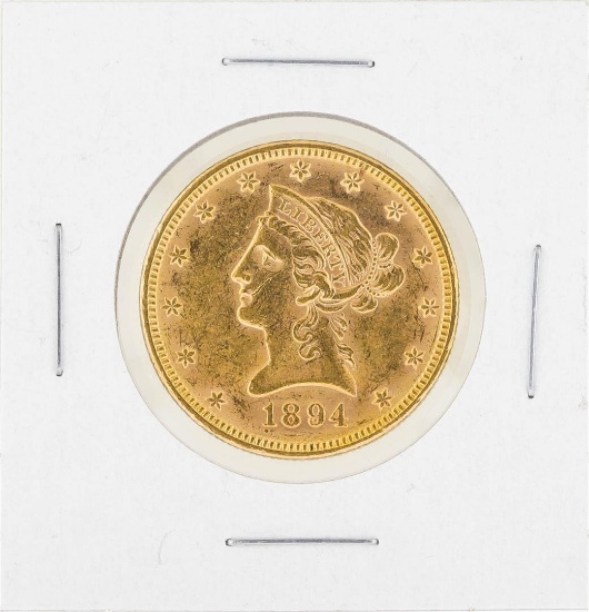 1894 $10 Liberty Gold Coin BU