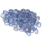10.43 ctw Oval Mixed Tanzanite Parcel
