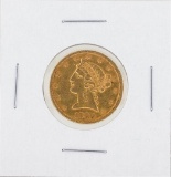 1880 $5 Liberty Gold Coin AU