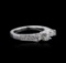 18KT White Gold 1.07 ctw Diamond Ring