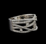 1.05 ctw Diamond Ring - 14KT White Gold