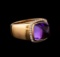 Fred of Paris Pain De Sucre Amethyst and Diamond Ring - 18KT Pink Gold