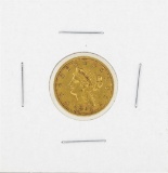 1851 $2 1-2 Liberty Gold Coin XF