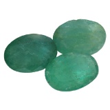 8.68 ctw Oval Mixed Emerald Parcel