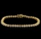 6.00 ctw Diamond Tennis Bracelet - 14KT Yellow Gold