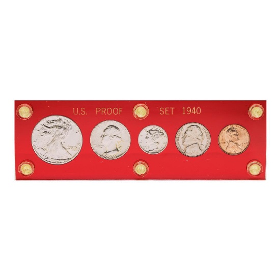 1940 (5) Coin Proof Set