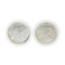 Set of (2) 2001 $1 American Buffalo Commemorative Silver Coin Set