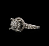 1.03 ctw Diamond Ring - 14KT White Gold