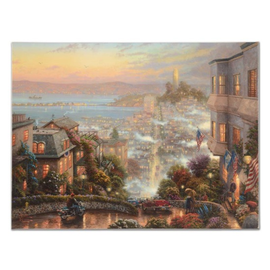 San Francisco Lombard St. by Kinkade (1958-2012)