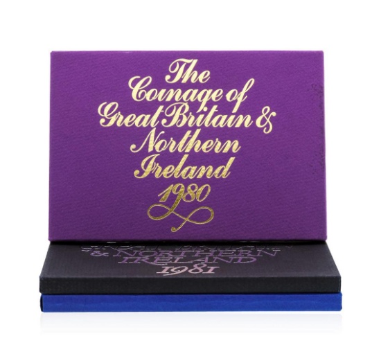 1980-1982 Coinage of Great Britain and Northern Ireland Proof Set