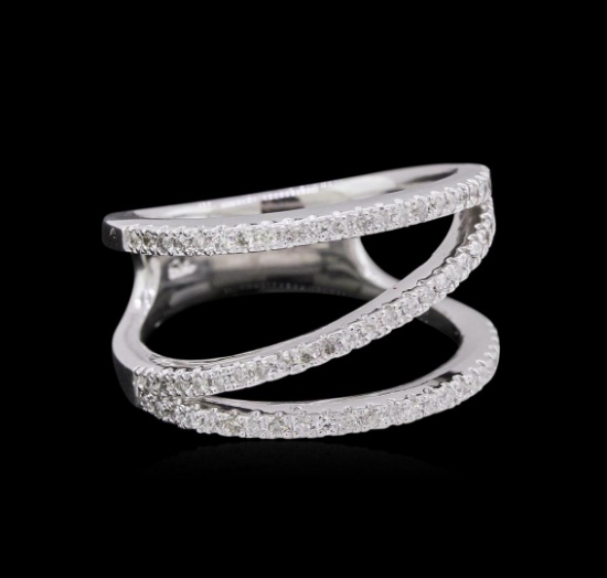 0.38 ctw Diamond Ring - 14KT White Gold