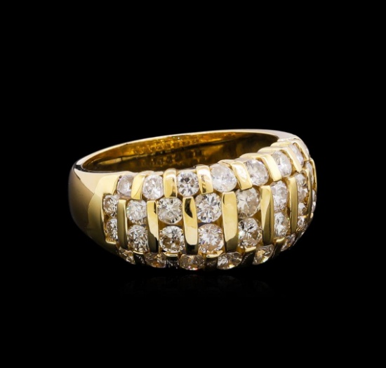 1.75 ctw Diamond Ring - 14KT Yellow Gold