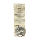 Tube of 40 1964D Washington Quarter Dollars