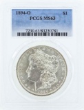 1894-O $1 Morgan Silver Dollar Coin PCGS MS63