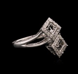 0.33 ctw Diamond Ring - 14KT White Gold