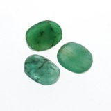 3.53 cts. Oval Cut Natural Emerald Parcel