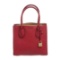Michael Kors Burgundy Leather Mercer Small Crossbody Handbag