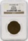 1912 China 10 Cents Coin NGC AU58 BN